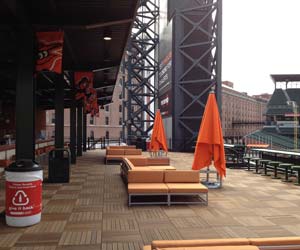 Baltimore Orioles Stadium - Roof Top Floor Deck Completion