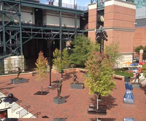 Baltimore Orioles Stadium - Statues Area